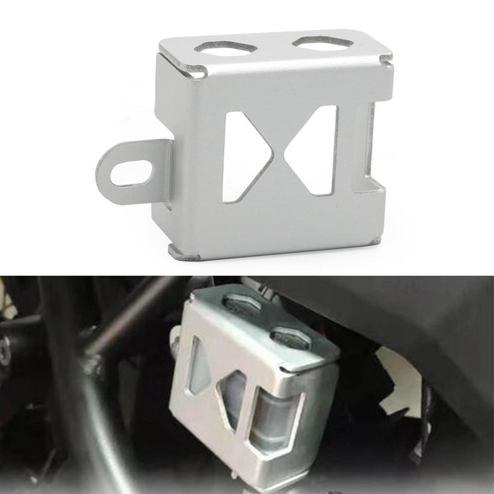 Practical Durable Motorcycle, Brake Pump Fluid Reservoir Guard, Replacement Protective, Fits for Suzuki Accessories