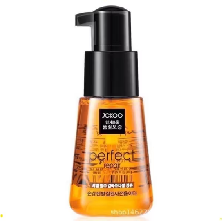 Chai tinh dầu dưỡng tóc mềm mượt óng ả