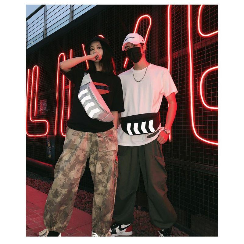 TÚI ĐEO CHÉO PHẢN QUANG CAO CẤP UNISEX