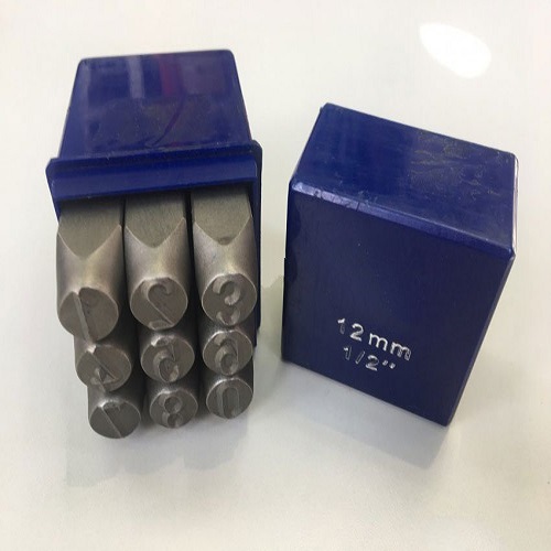 Bộ đóng số, chất liệu thép Mỹ 12 mm DC32