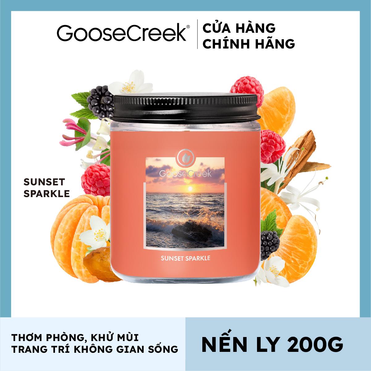 Nến ly Goose Creek (200g) - Sunset Sparkle