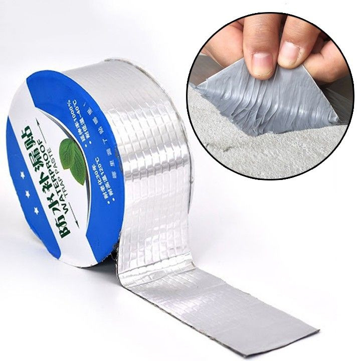 BĂNG KEO SIÊU DÍNH CHỐNG THẤM ĐA NĂNG BẢN 10CM,KEO CHỐNG DỘT, CHỐNG THẤM NƯỚC 5 MÉT