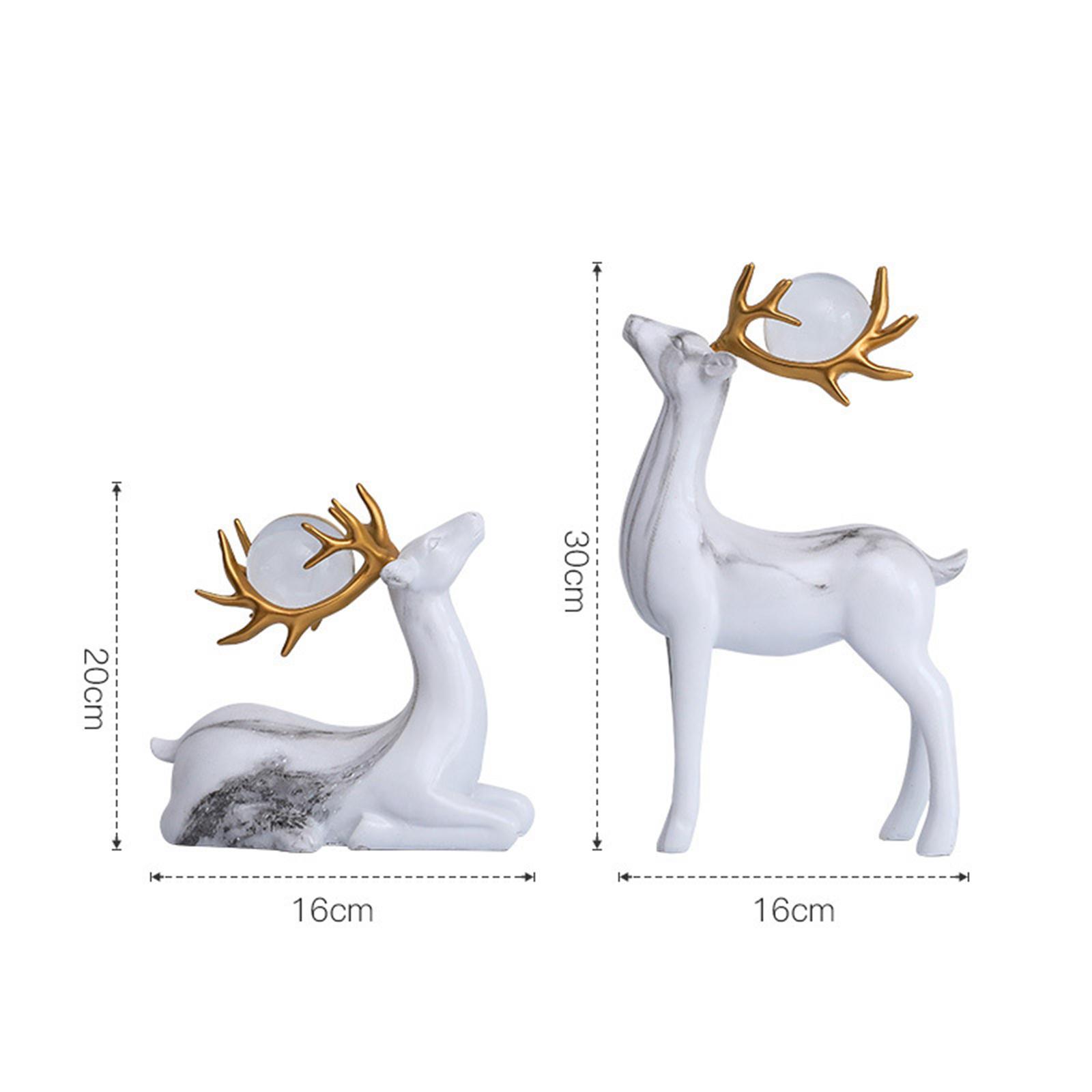 Statue Resin Figurine Sculpture for Bookcase Tabletop Decoration Gift