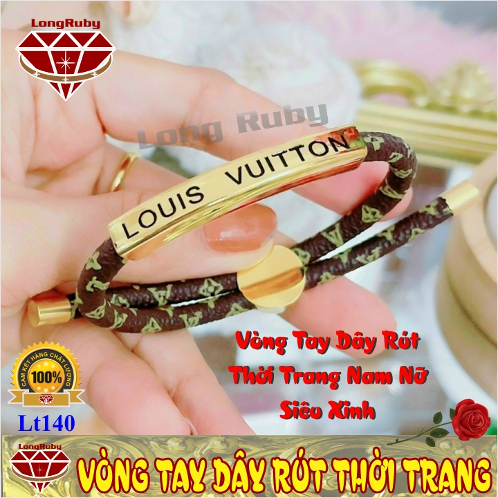 Lắc Tay, Vòng Tay Dây Rút Thời Trang Nam Nữ Siêu Sang - LT140A