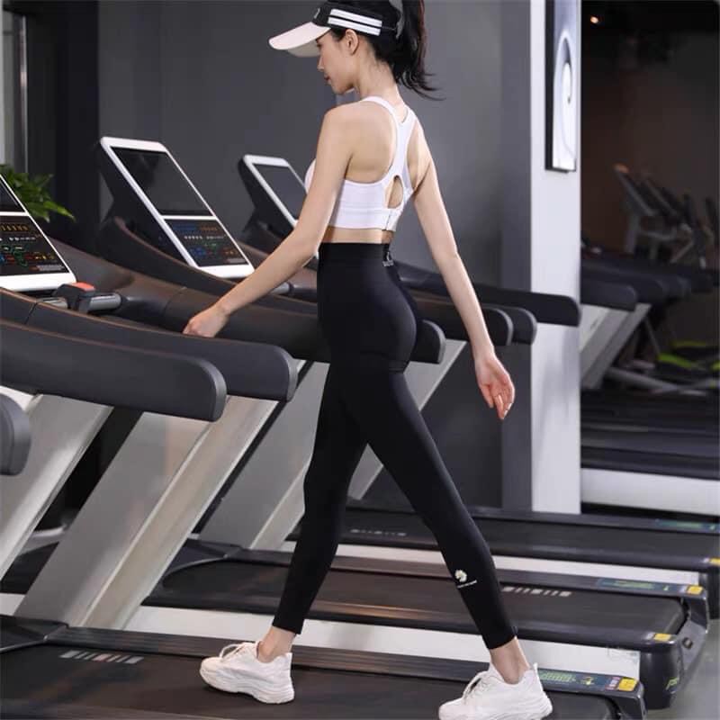 QUẦN TẬP GYM NỮ SAUUKY HOA CÚC- Thương Hiệu AmandaC Life