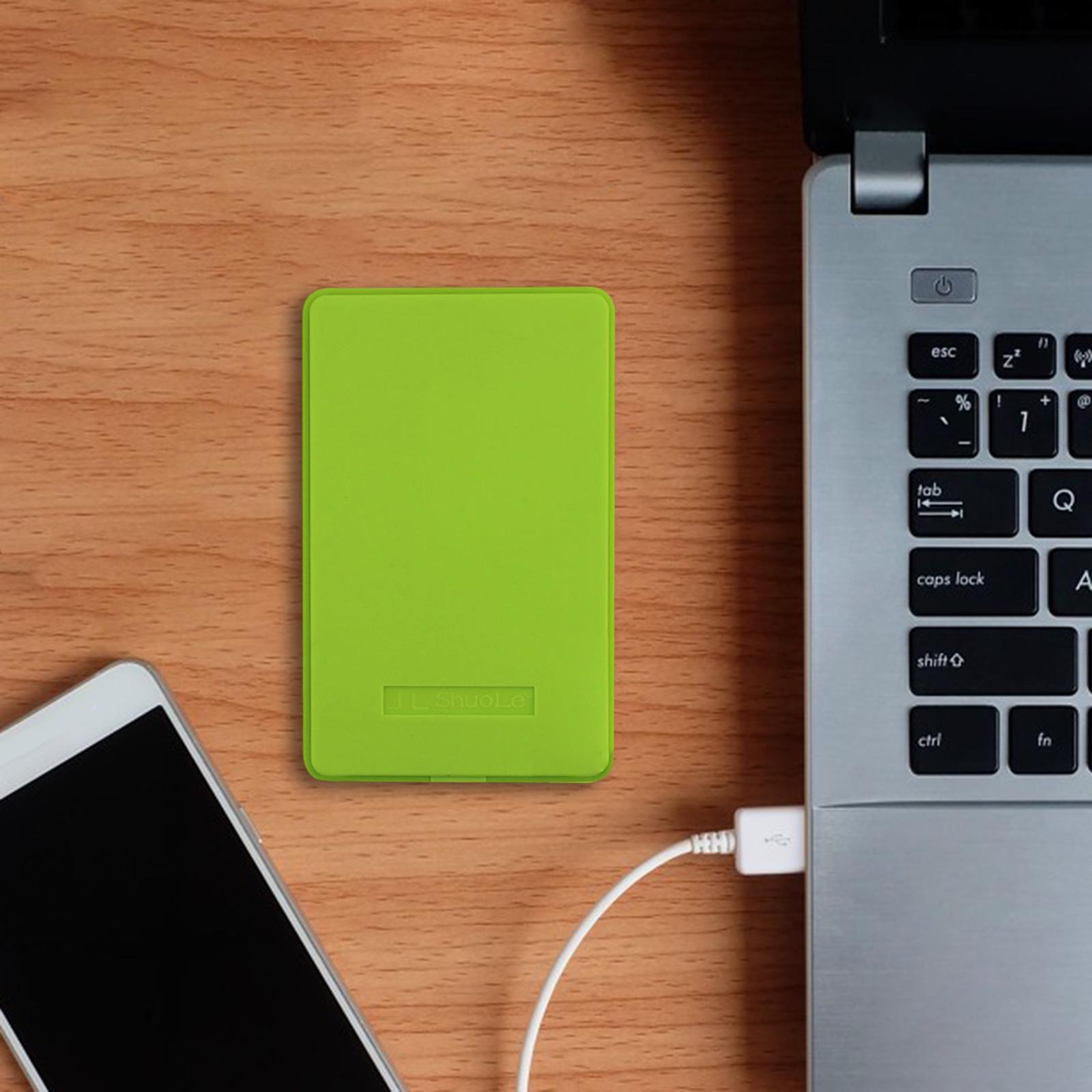 Travel Enclosure Game Accessories HDD Case for Notebook Desktop Green