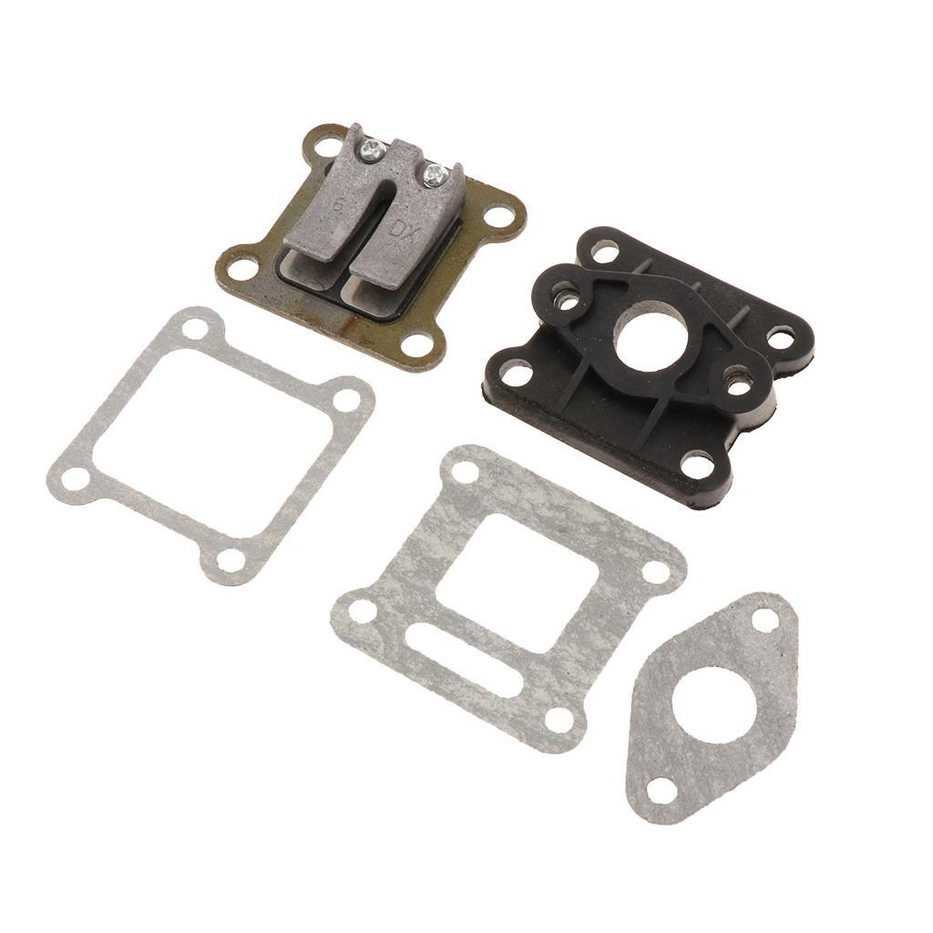 2X Inlet Reed Valve Intake Gasket for 47cc 49cc Mini Moto ATV Dirt Pocket Bike