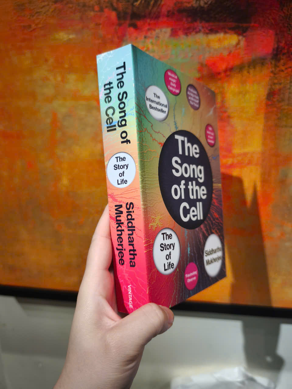 Sách - The Song of the Cell by Siddhartha Mukherjee/Amazon Editors' pick Best Nonfiction - UK Book