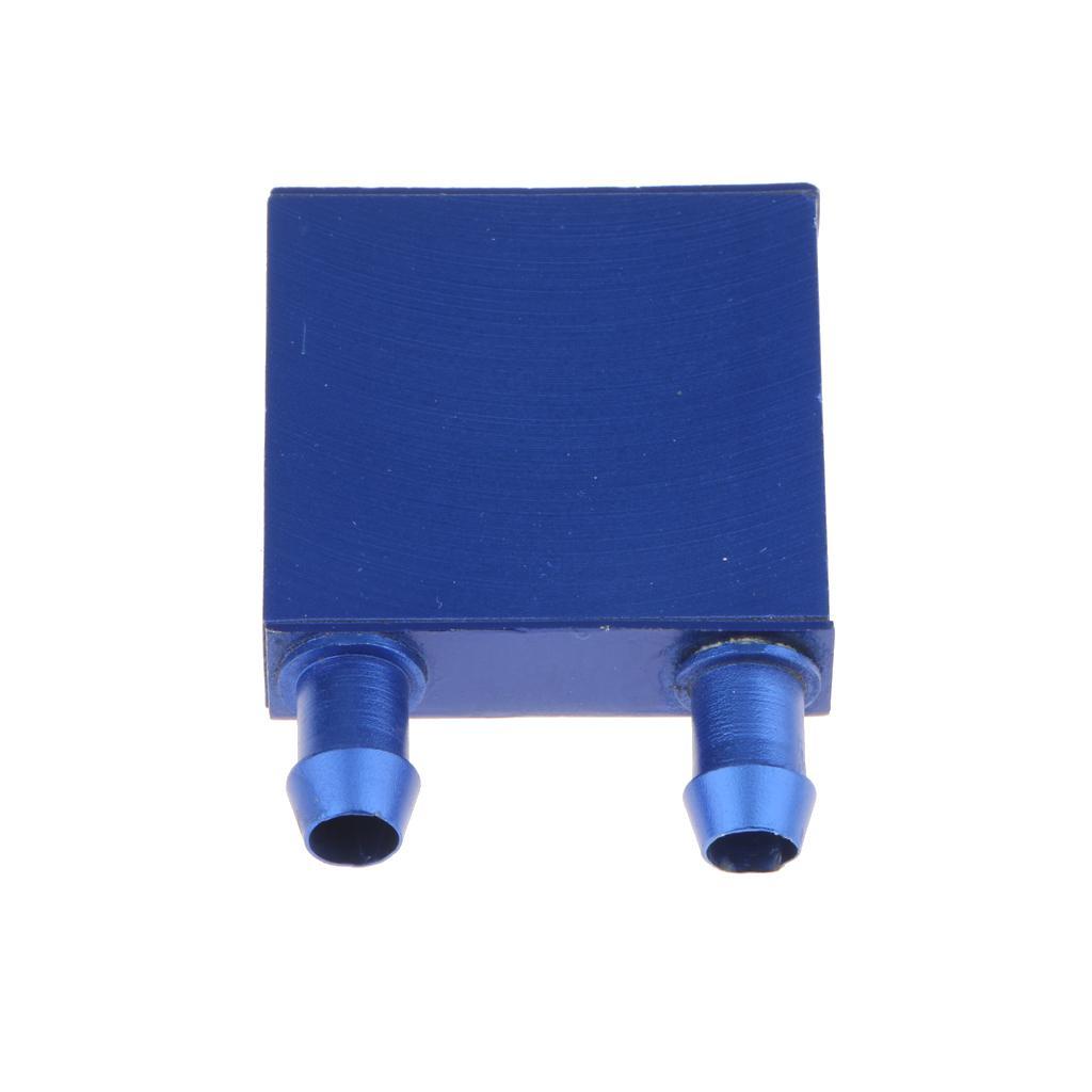 2x Aluminum Water Cooling Block Liquid Block Heatsink PC CPU VGA Liquid