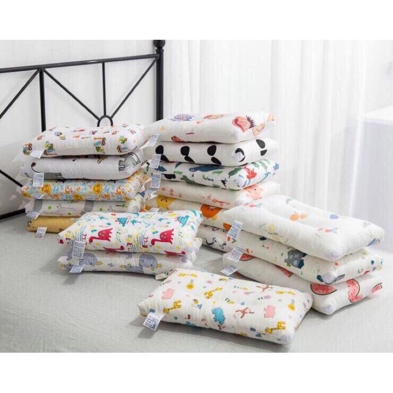 Gối Mát Xa Trẻ Em Cotton 100% An Toàn Cho Bé