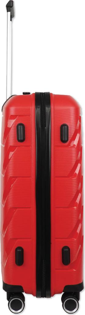 Vali nhựa cao cấp Hasun HS 9902 - Đỏ - Size 24