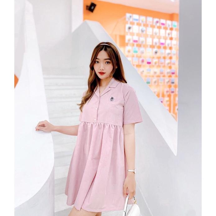 UPZ Đầm Babydoll Logo Hình