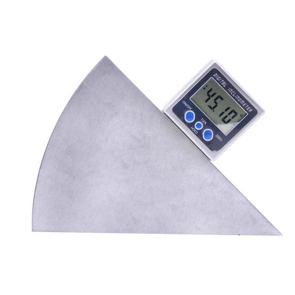 Digital Angle Gauge Protractor Bevel Box Magnetic Inclinometer Measure 0-360°