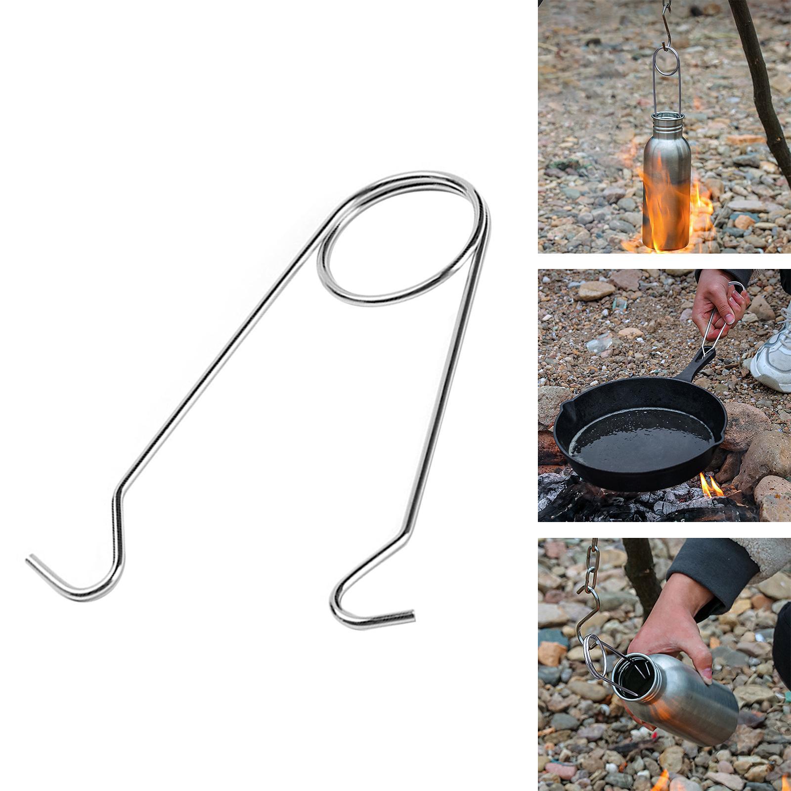 Camping Fish Mouth Spreader Water  Stainless Steel for Cookware