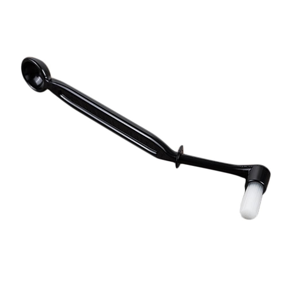 1 piece Espresso Machine Cleaning Brush with Scoop Coffee Maker Filter Cleaning Tool, 22x3.5cm
