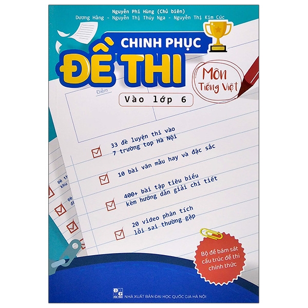 Chinh Phục Đề Thi Môn Tiếng Việt Vào Lớp 6