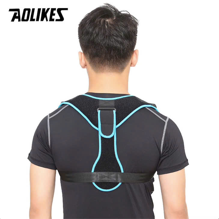 Đai Chỉnh Tư Thế Lưng AOLIKES A-3104 Hỗ Trợ Cột Sống, Vai, Thắt Lưng – Chống Gù Lưng