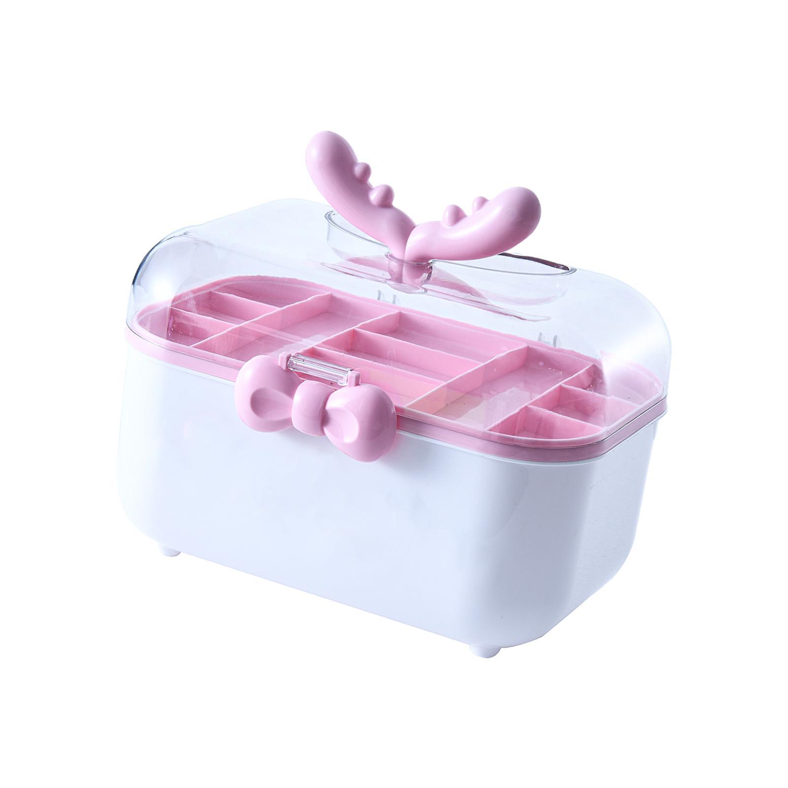 Children Hair Accessories Storage Box Jewelry Organizer Container Hair Accessory Organizer for Hair Clips Necklaces Bracelets