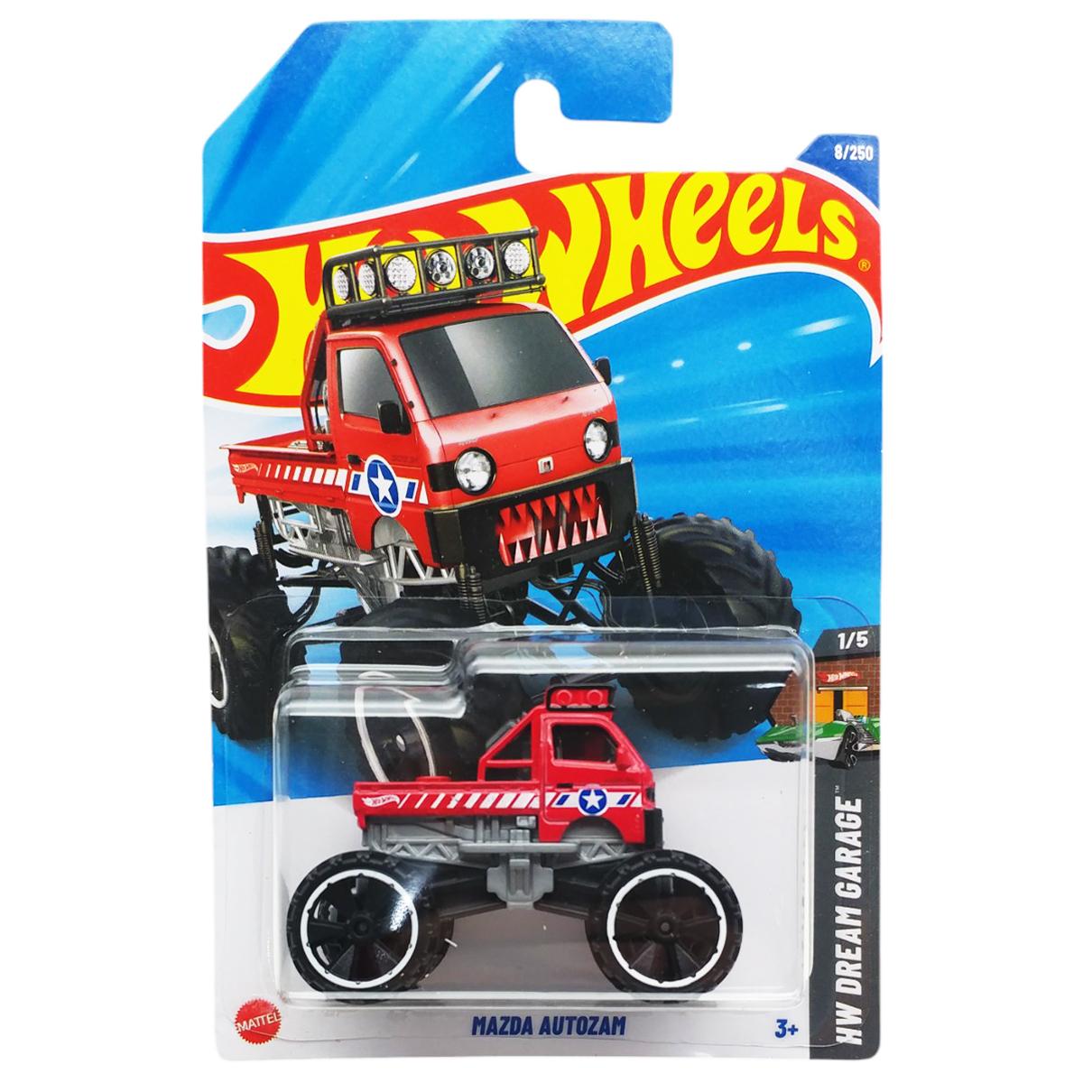 Siêu Xe Hot Wheels C4982 - 8/250 - Mazda Autozam (Mẫu Màu Giao Ngẫu Nhiên)