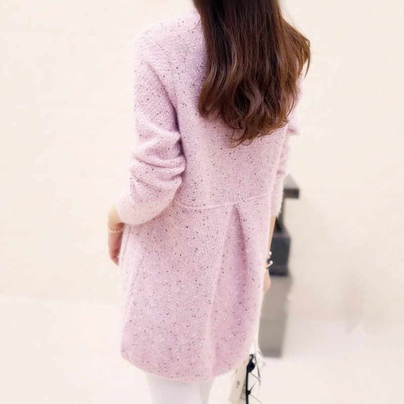 Áo len cardigan nữ dáng dài len mềm mại, dày dặn phong cách Hàn Quốc