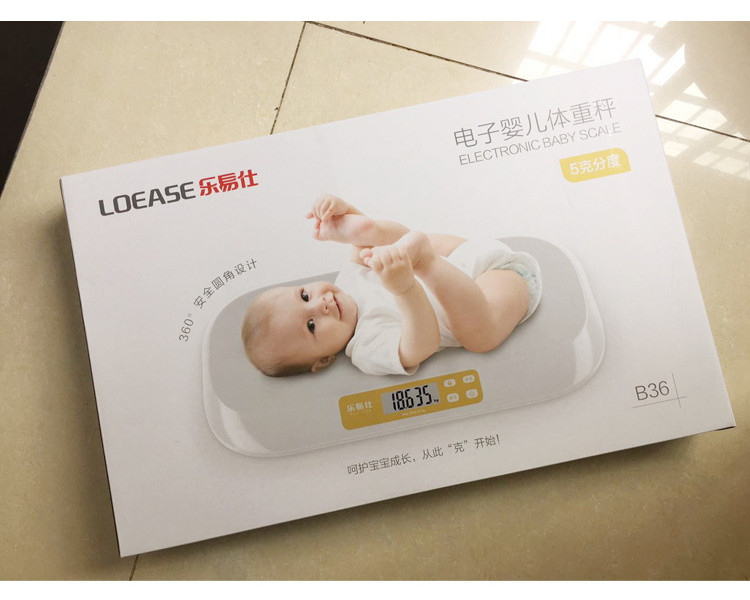 Cân sức khỏe để bàn tải trọng 20kg dành cho bé dưới 4 tuổi, màn hình led lớn chính xác cao cấp