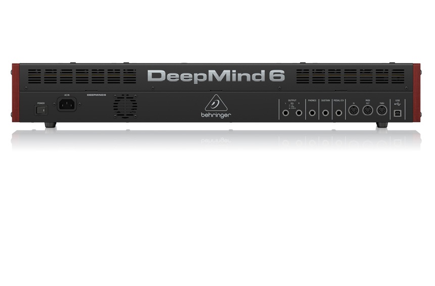 Thiết bị Tổng Hợp Đa Âm Thanh Keyboard Behringer Deepmind 6- Hàng Chính Hãng