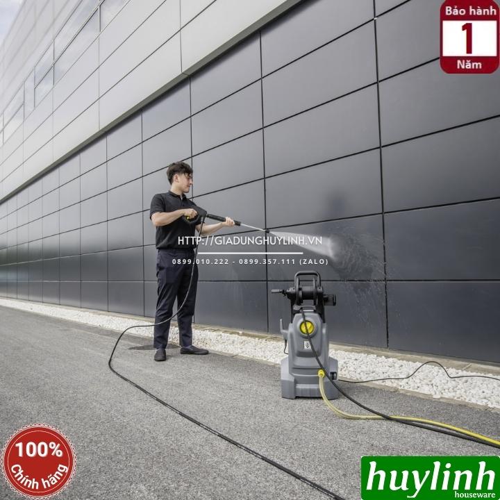 Máy phun xịt rửa xe cao áp Karcher HD4/10 X Classic - Công suất 1800W - Hàng chính hãng