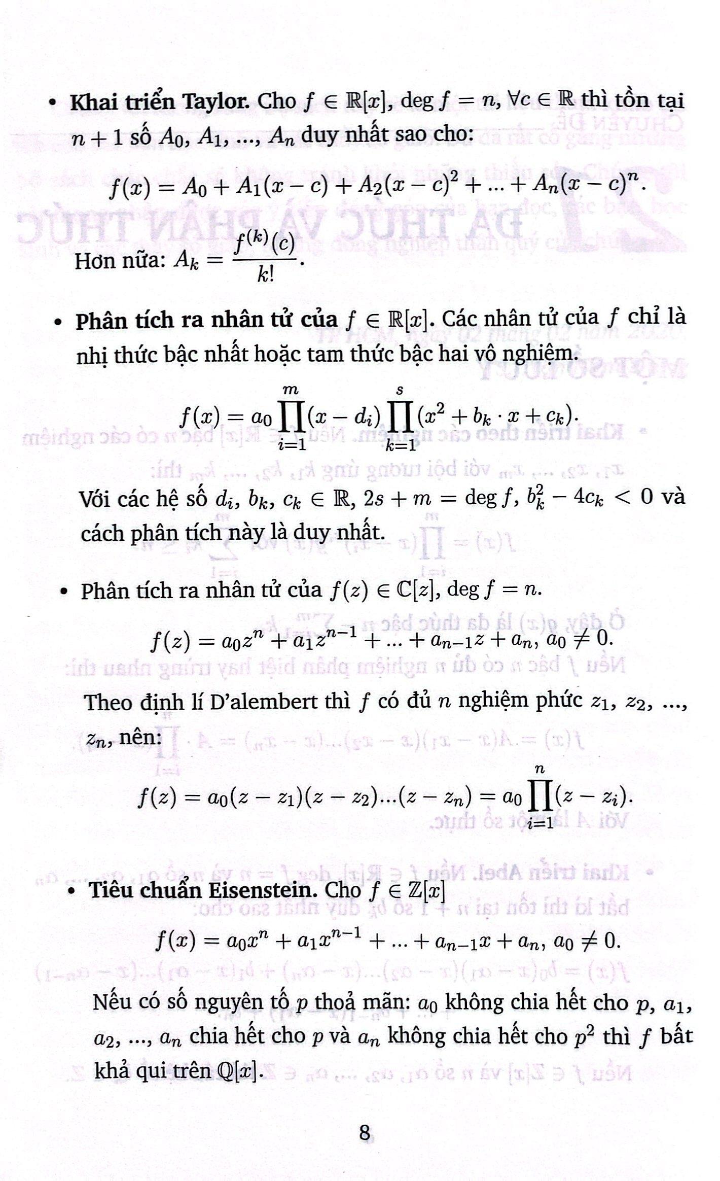 Tuyển Chọn Các Chuyên Đề Toán Phổ Thông - Tập 3