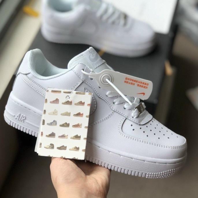 Hàng chất lượng Giày thể thao AF1 Trắng, Giày sneaker air force 1 trắng full nam nữ siêu hot dễ phối đồ tặng FullBoxBill