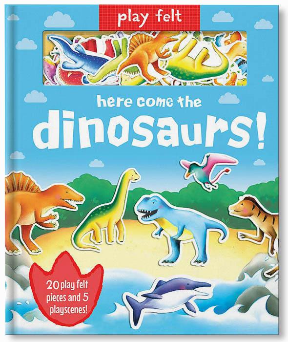 Play Felt Here come the dinosaurs!