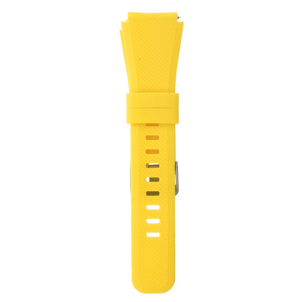 Silicoine Waterproof Fitness Sports Smart Wear Bracelet Strap Bandage Wristband with Metal Buckle for Samsung Gear S3 Classic Smart Watch