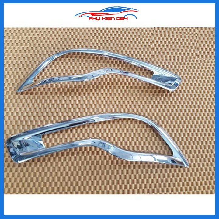 Ốp viền đèn gầm sau CRV 2018-2019 mạ Crom chống trầy trang trí làm đẹp xe