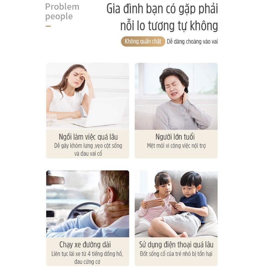 Vòng cổ massage vai gáy cổ đa năng nhiều chế độ - AsiaMart