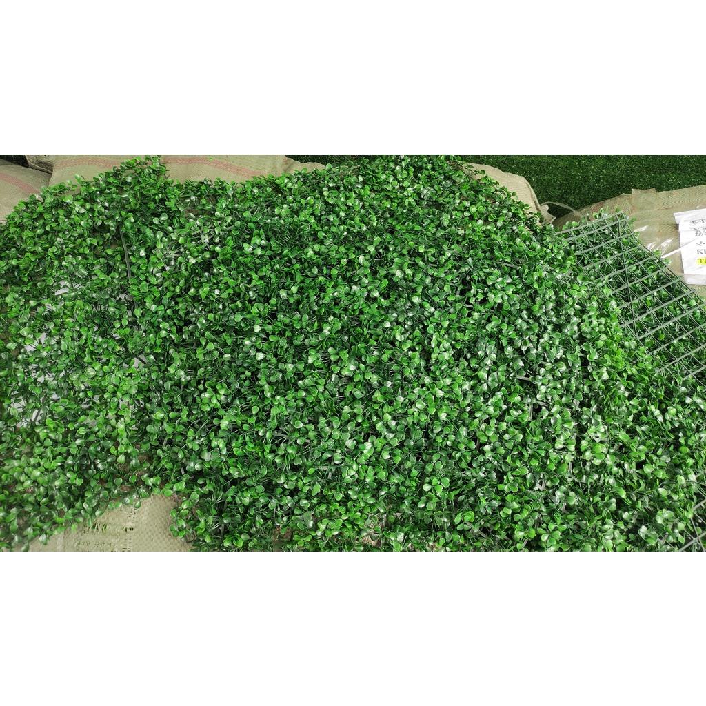 Thảm cỏ xà lách xoong, cỏ giả trang trí, hoa giả trang trí tiền cảnh, hoa trang trí tết kích thước 40x60cm
