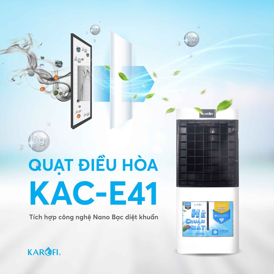 Quạt điều hòa Karofi KAC-E41- Hàng Chính Hãng