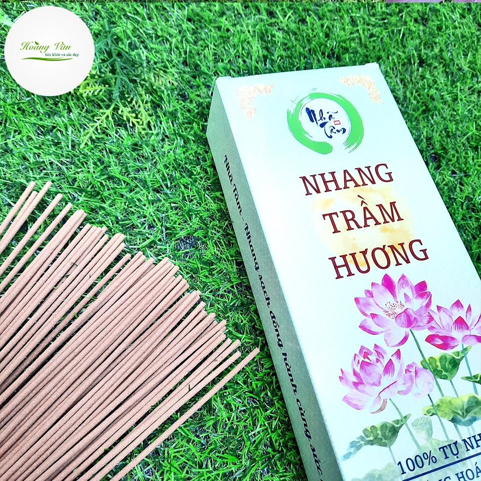 Nhang Trầm Hương Nhã Tâm - Nhang sạch tự nhiên 100% hương dịu nhẹ