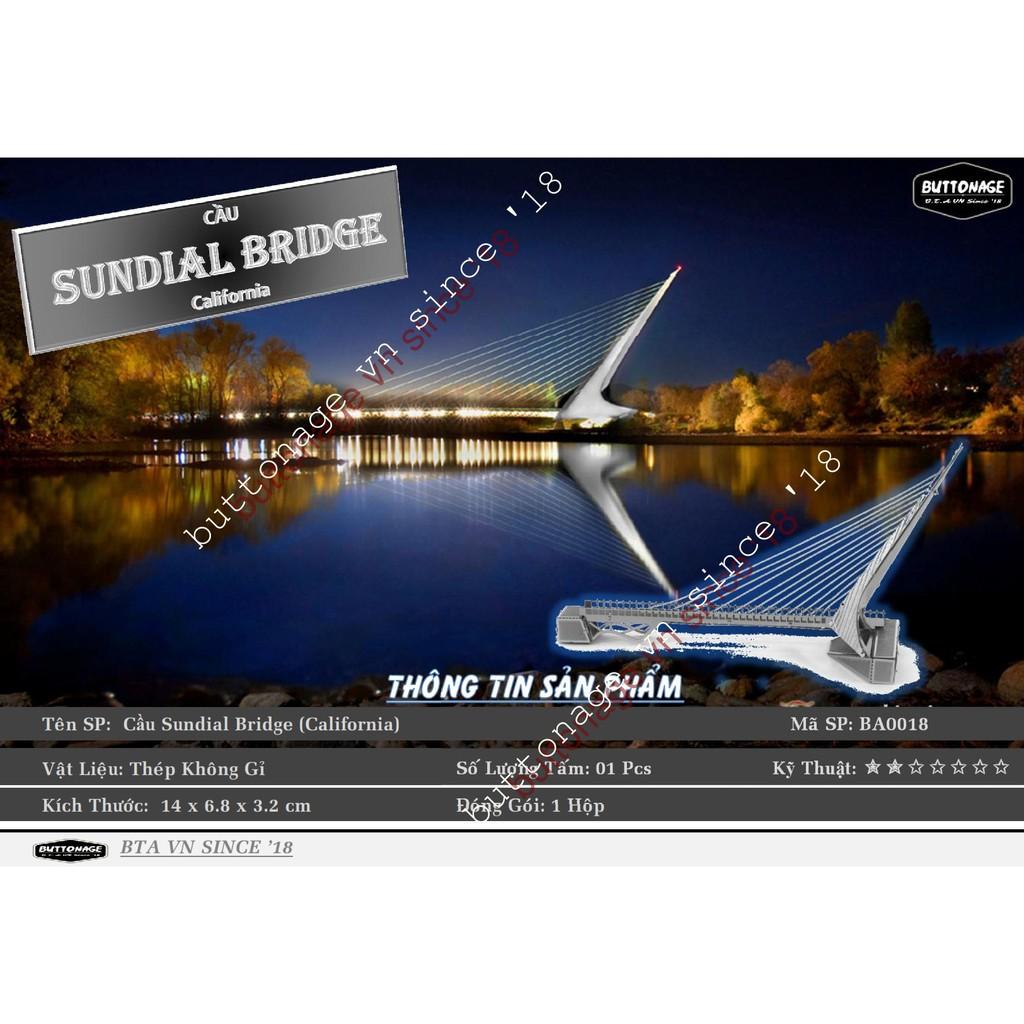 Mô Hình Lắp Ráp 3d Cầu Sundial Bridge