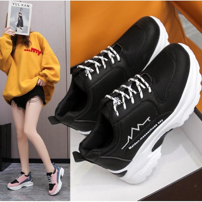 Giày Sneaker nữ thể thao đôn đế cao mã 59