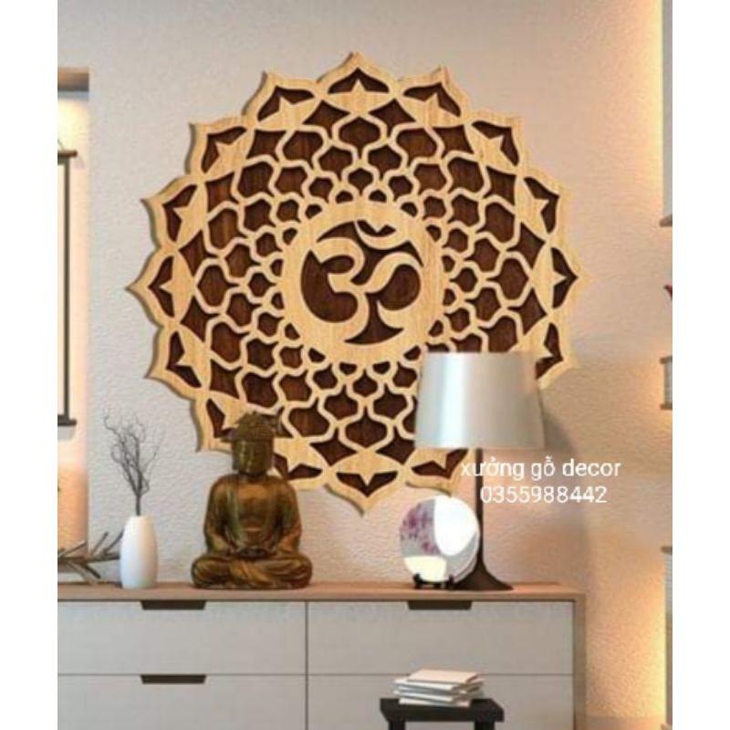 Tranh Decor Treo Tường Hoa Mandala Trang Trí Phòng Thiền , Yoga ...