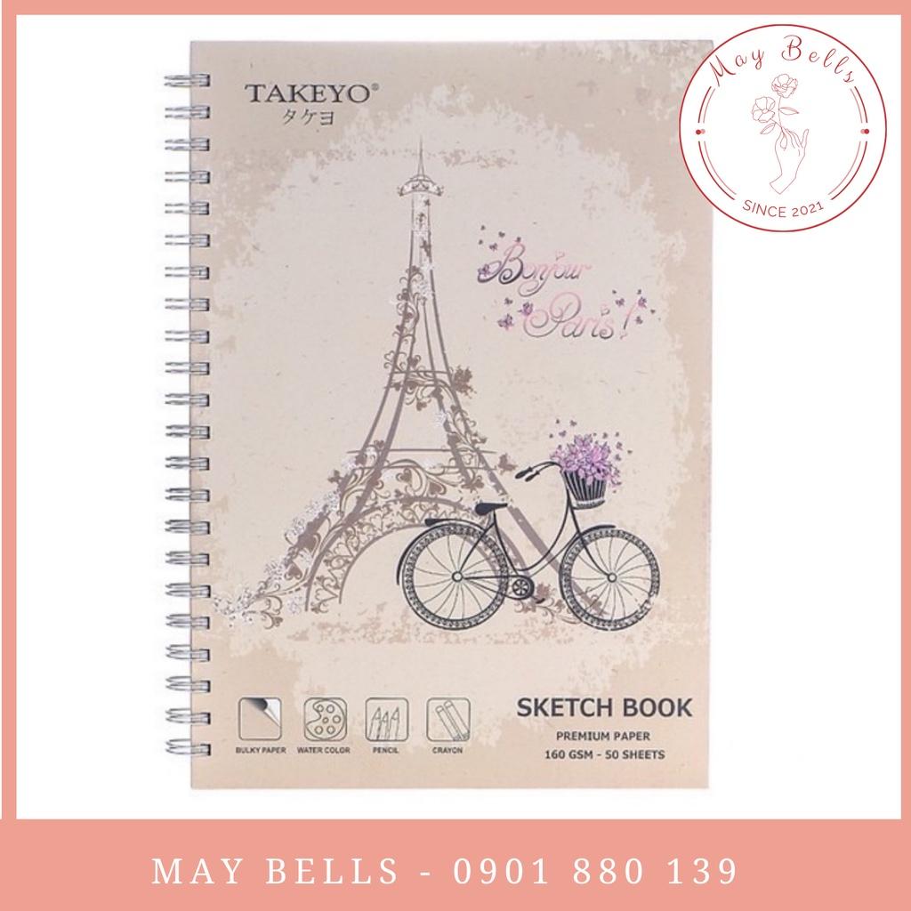 Sổ lò xo Vẽ, Sổ Vẽ Lò Xo Dày 160gsm