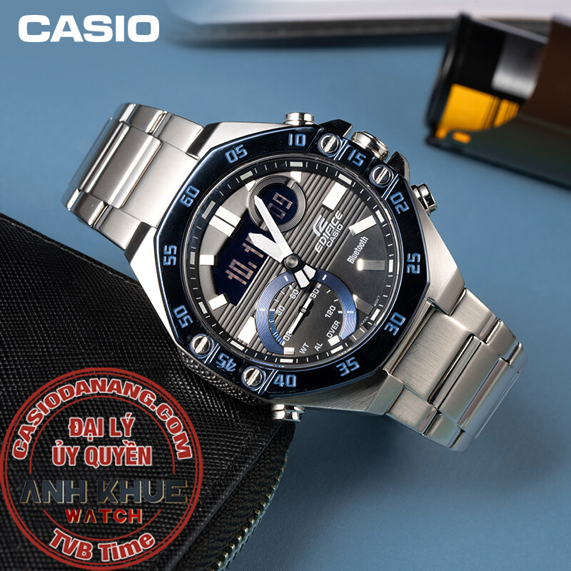 Đồng hồ nam dây kim loại Casio Edifice chính hãng ECB-10DB-1BDF (48mm)