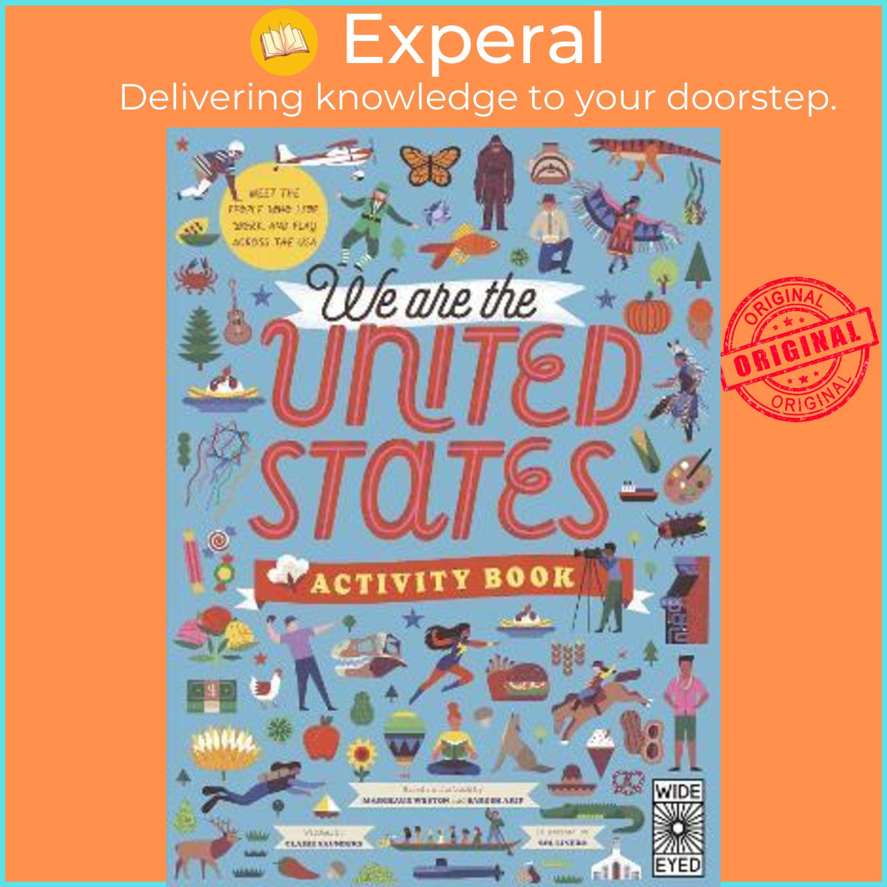 Sách - We Are the United States Activity Book by Claire Saunders
