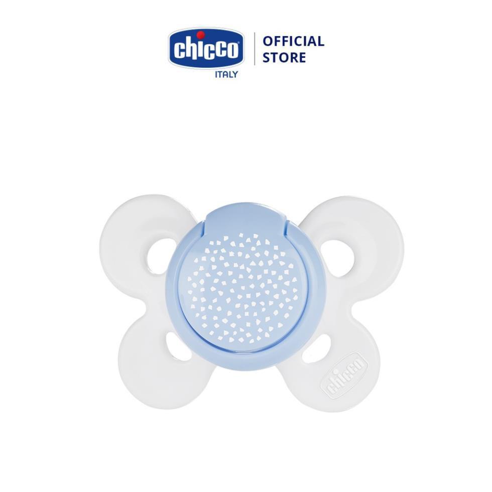 Ty ngậm silicon Chicco Physio Comfort kèm hộp 0-6M