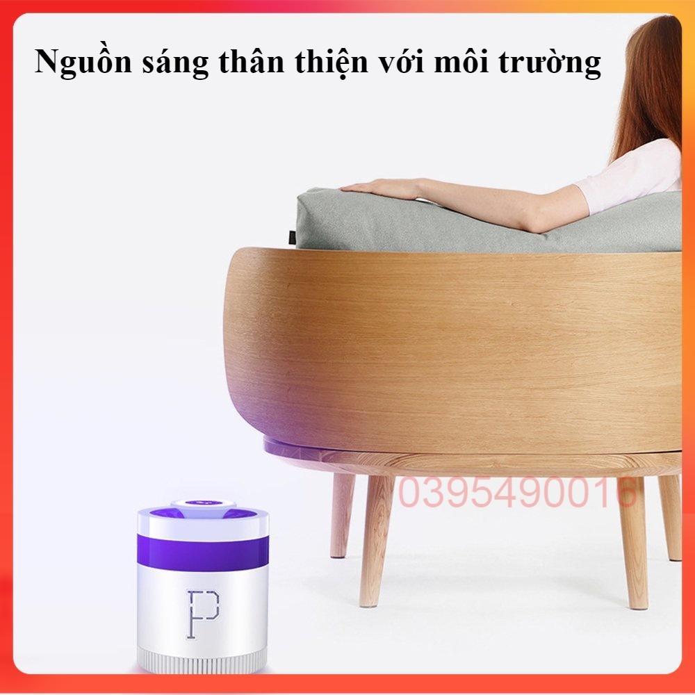 Đèn bắt muỗi Loại To cổng Usb Tiện lợi công nghệ tia UV tím thế hệ mới thông minh diệt côn trùng hiệu quả