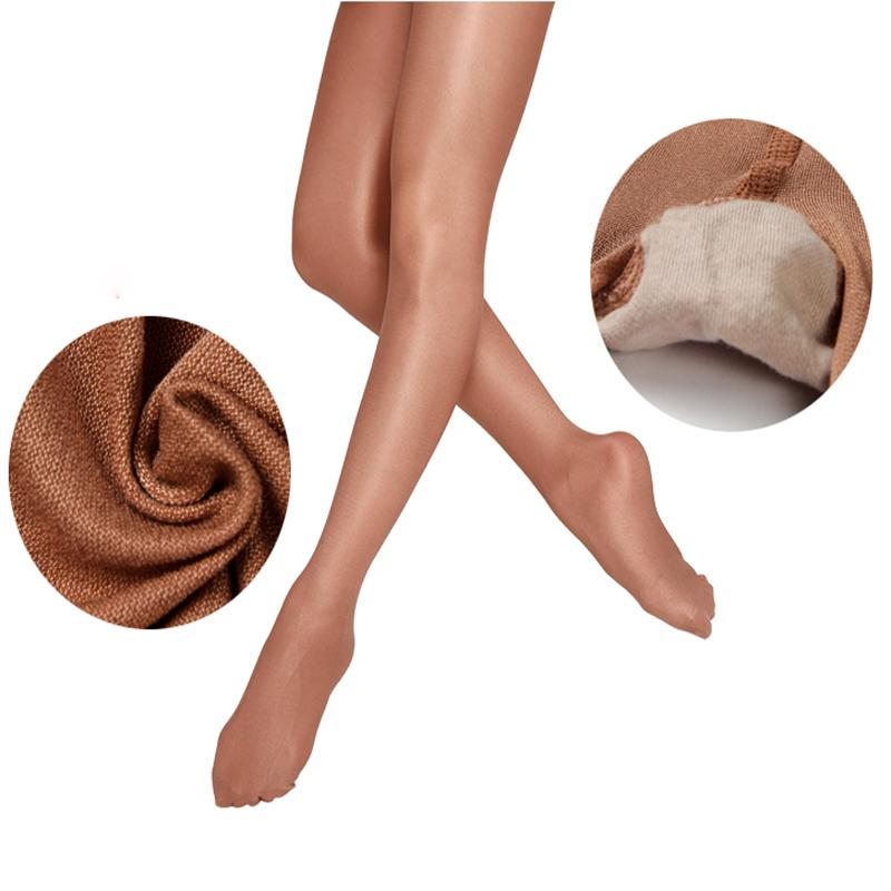 40d sáng bóng bóng bóng đến eo quần lấp lánh quần lót pantyhose ballroom Latin dance váy salsa cho phụ nữ sole dance yoga bodysuit Color: Toast Size: XL