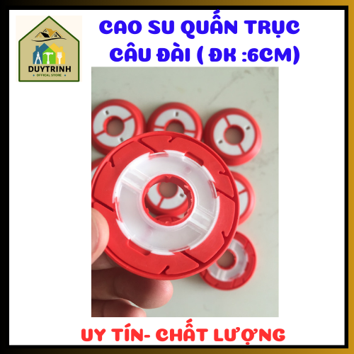 Cuộn quấn dây trục câu cá, quấn trục cao su câu đài