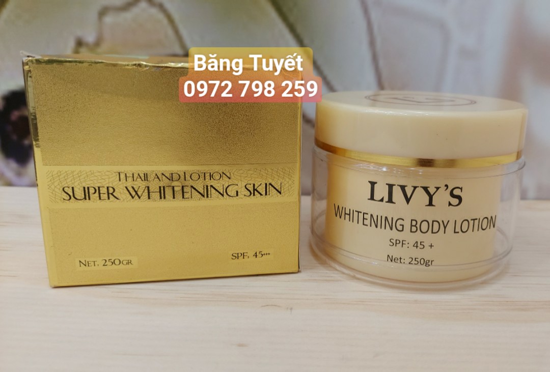 Kem Dưỡng Body Thái Lan Livy's Whitening Lotion