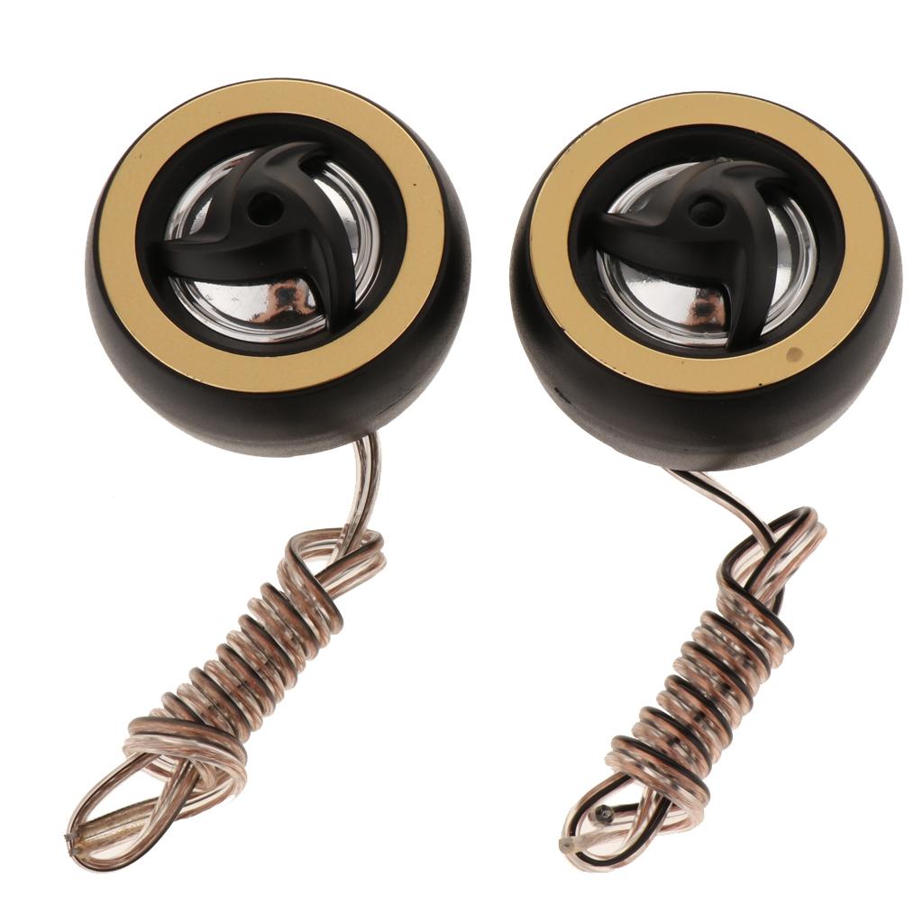 1 Pair of 25mm Car Silk Dome Tweeter Speakers Treble