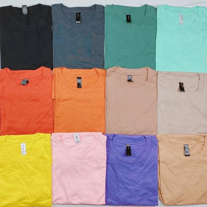 Áo Thun Trơn Tay Lỡ Cotton 100% TK140, Form Rộng Oversize Bigsize Cho Cả Nam và Nữ, Nhiều Size Nhiều Màu, Ken T-Shirt