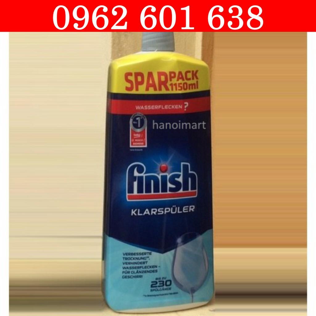 Combo Bột rửa bát Finish 2,5kg + nước bóng finish 750ml + muối Finish 1.5kg